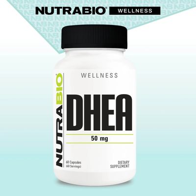 NutraBio DHEA 50 mg