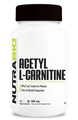NutraBio Acetyl L-Carnitine 500 mg