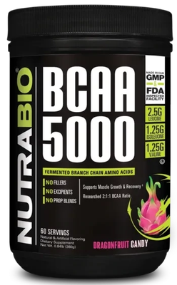 NutraBio BCAA 5000 Powder NutraBio BCAA 5000 Powder