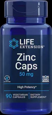 Life Extension Zinc Caps 50 mg Life Extension Zinc Caps 50 mg