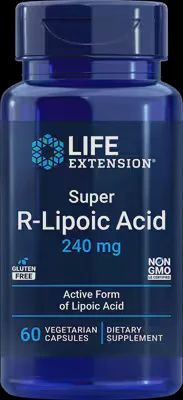 Life Extension Super R-Lipoic Acid, Size: 60 Vegetarian Capsules
