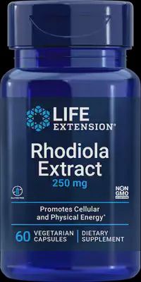 Life Extension Rhodiola Extract, Size: 60 Vegetarian Capsules