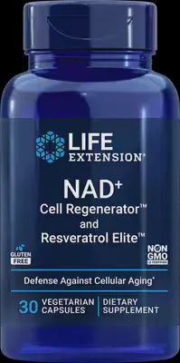 Life Extension NAD+ Cell Regenerator and Resveratrol Elite