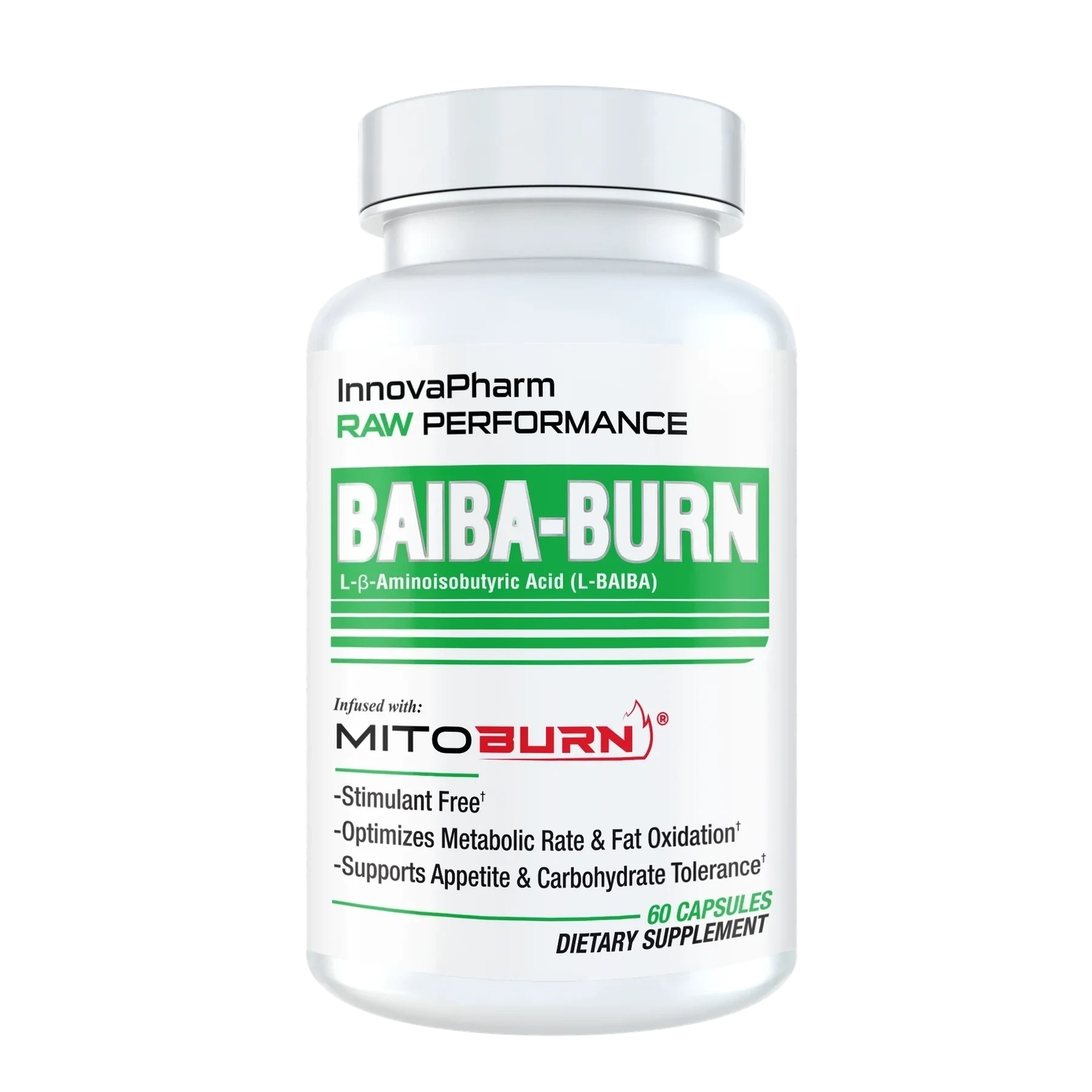 InnovaPharm Baiba-Burn, Size: 60 Capsules