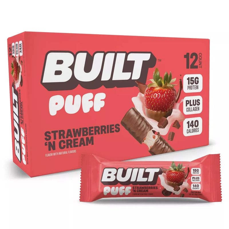 BUILT Puff Protein Bars