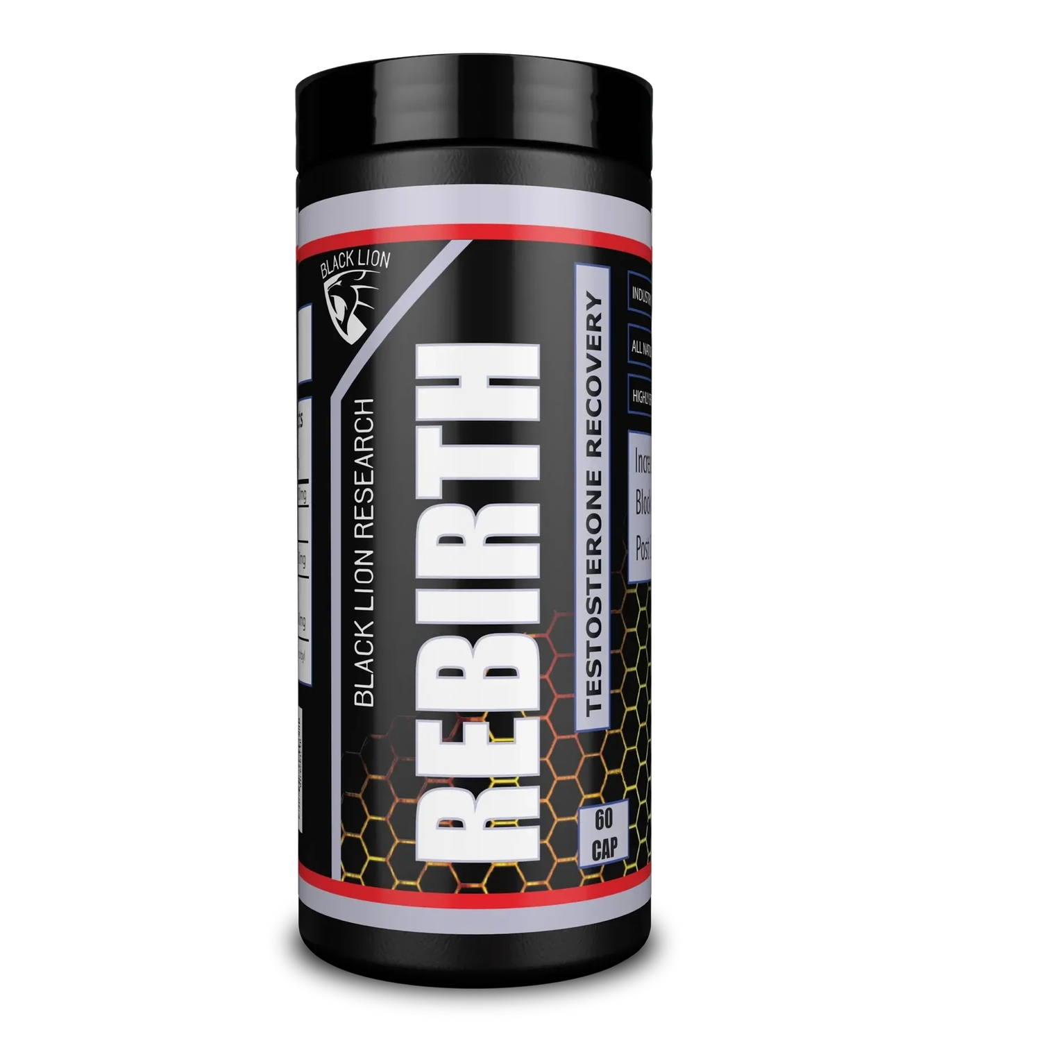 Black Lion Research Rebirth, Size: 60 Capsules