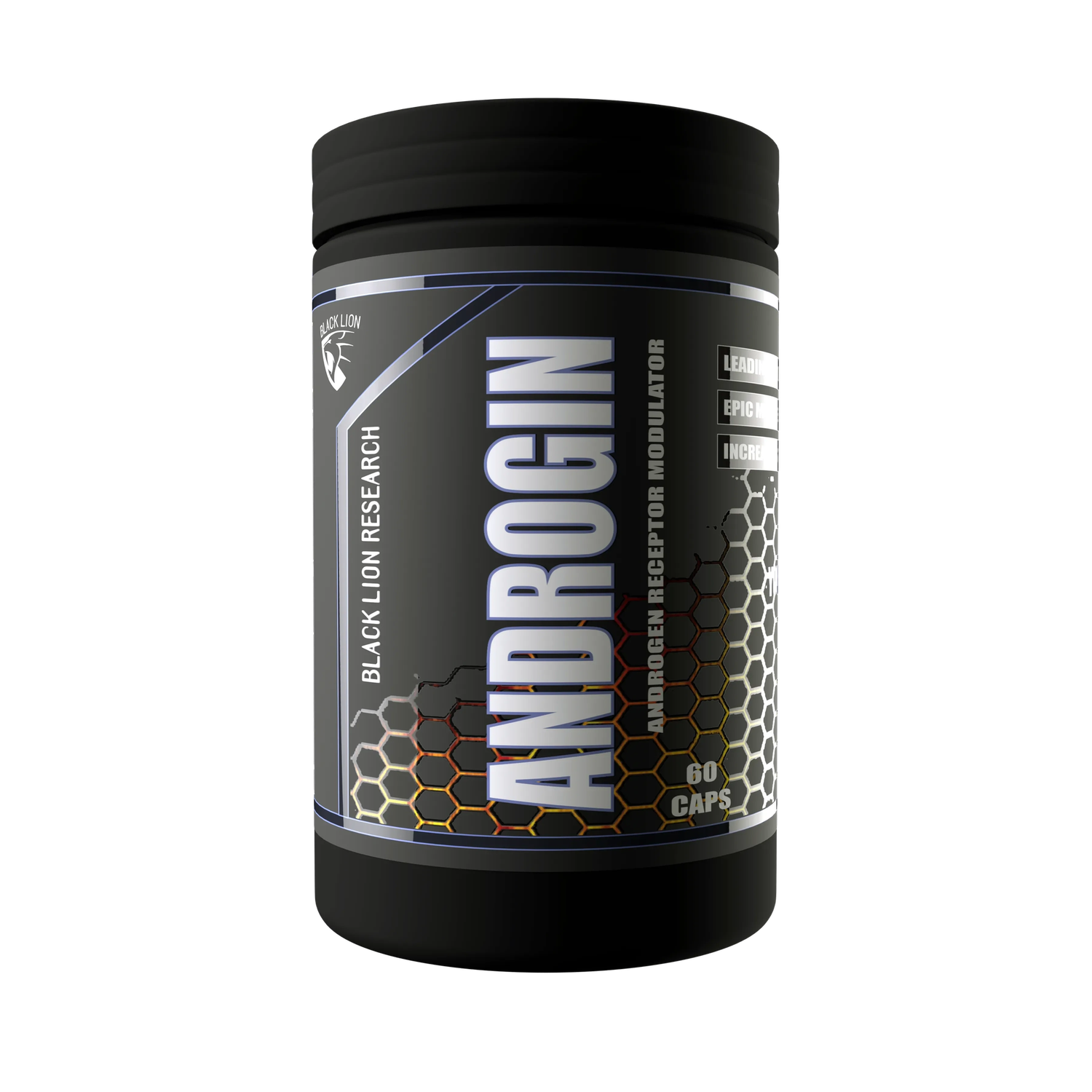 Black Lion Research Androgin, Size: 60 Capsules