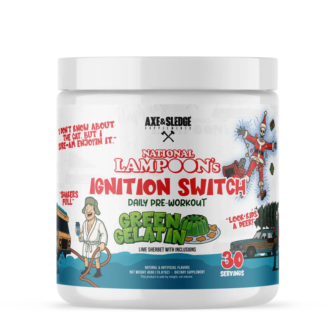 Axe and Sledge Ignition Switch Daily Pre-workout