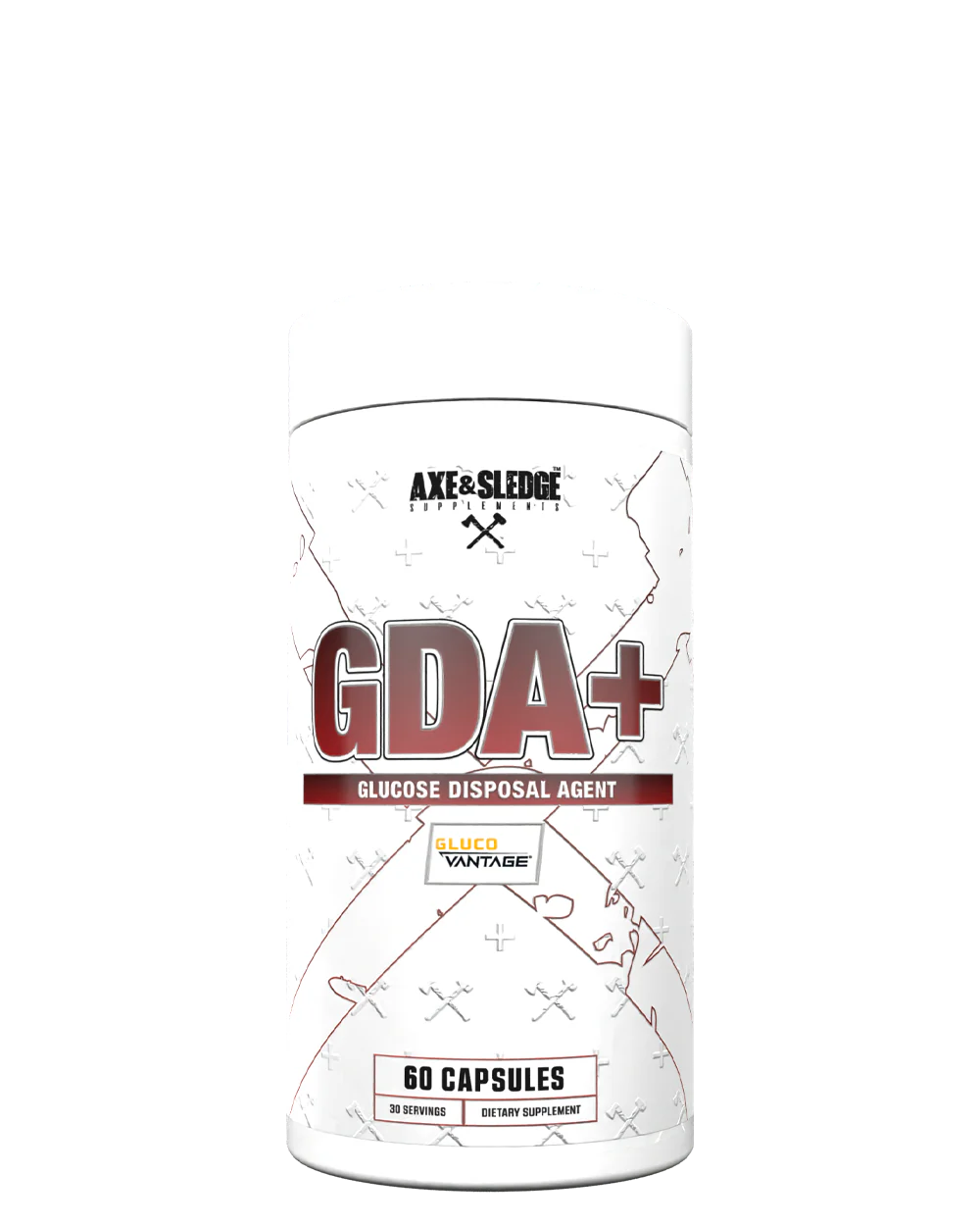 Axe and Sledge GDA+, Size: 60 Capsules