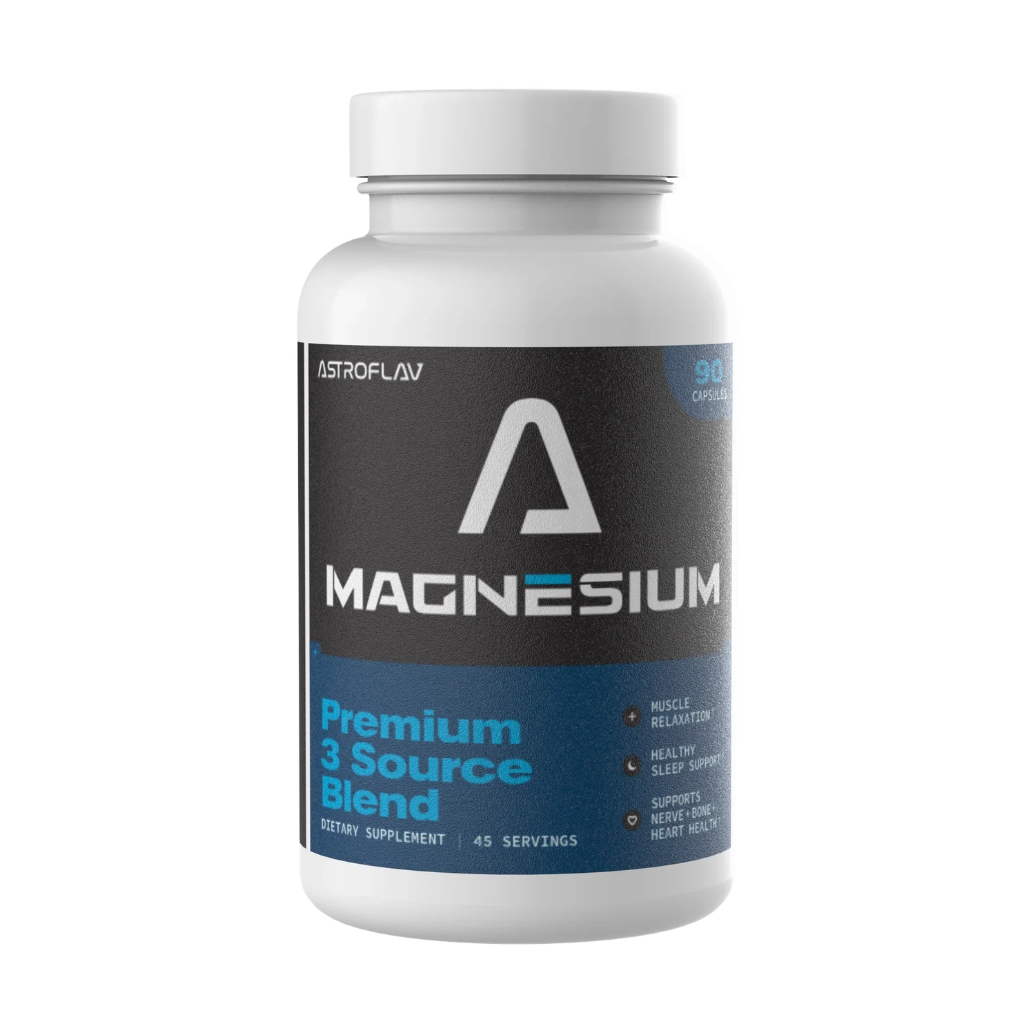 AstroFlav Magnesium, Size: 90 Capsules