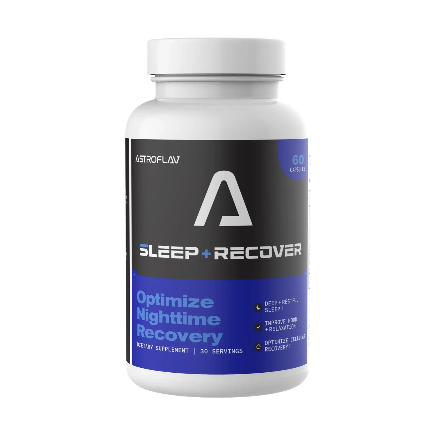 AstroFlav Sleep + Recover, Size: 60 Capsules