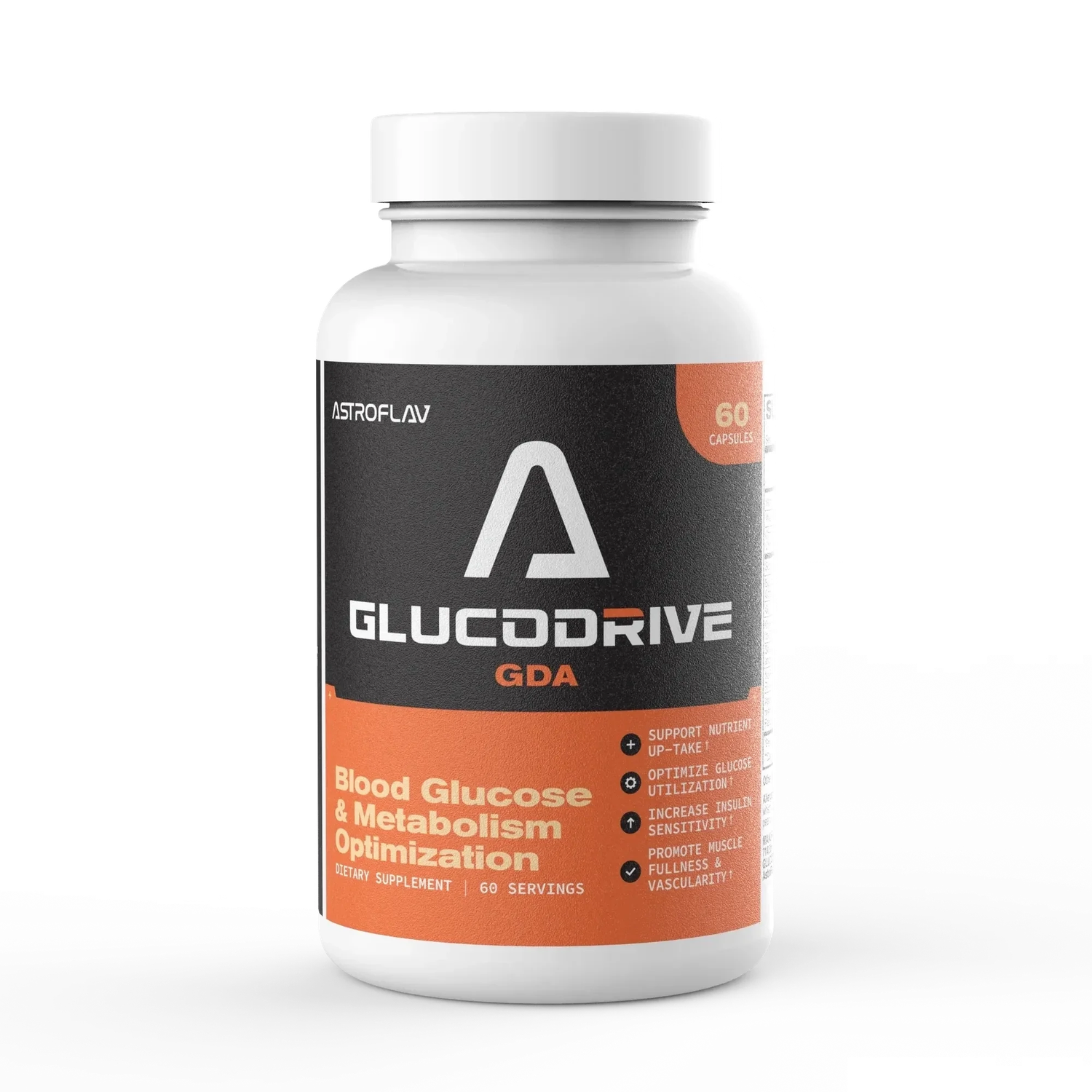 AstroFlav GlucoDrive, Size: 60 Capsules