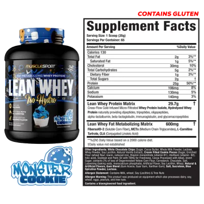 Musclesport Lean Whey 5lb
