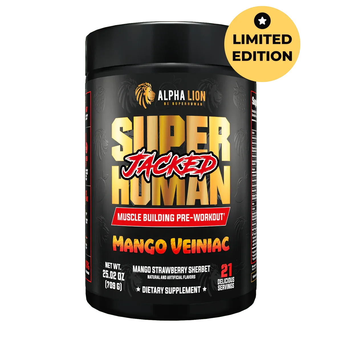 Alpha Lion Superhuman Jacked Pre-workout