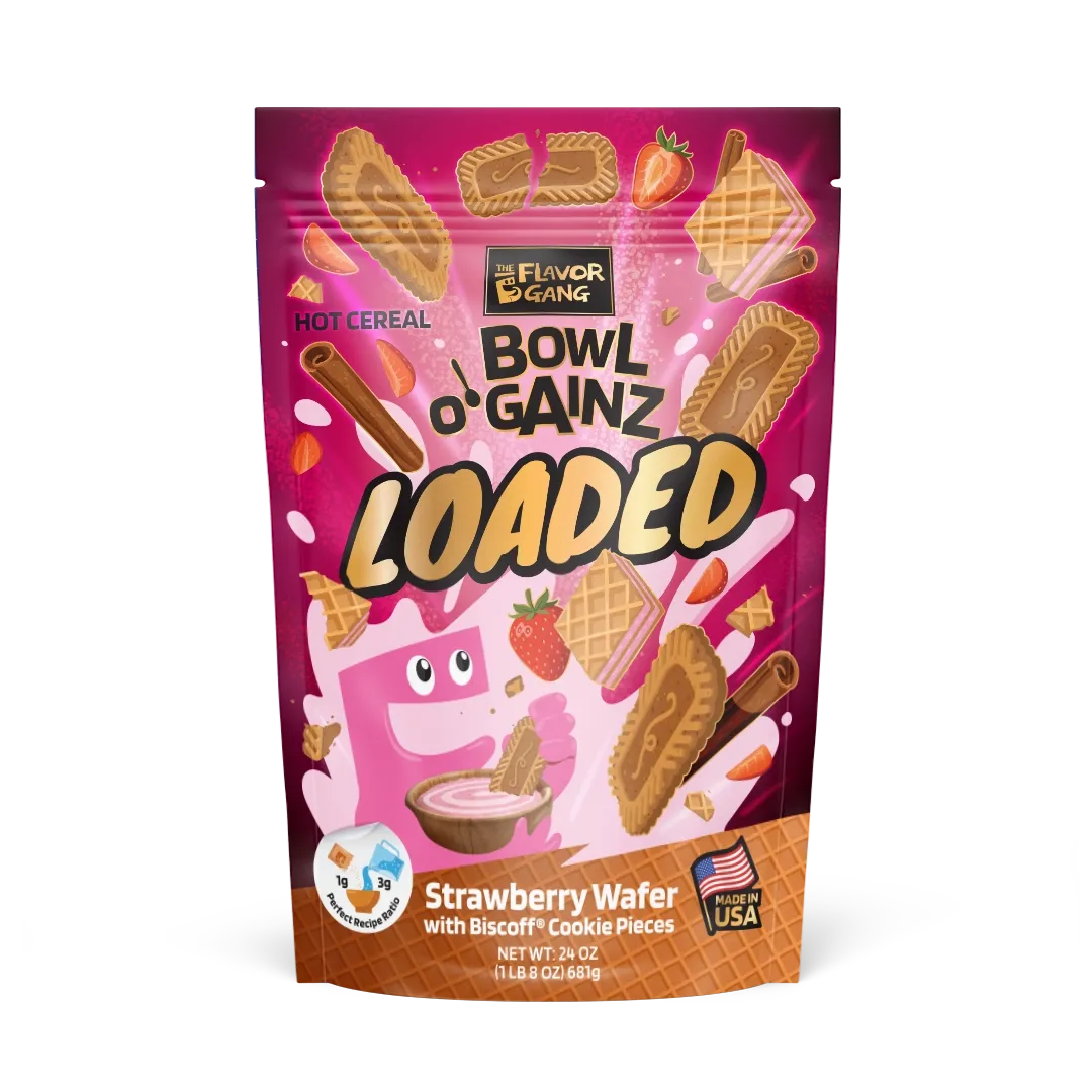 The Flavor Gang Hot Cereal Bowl O&#39; Gainz