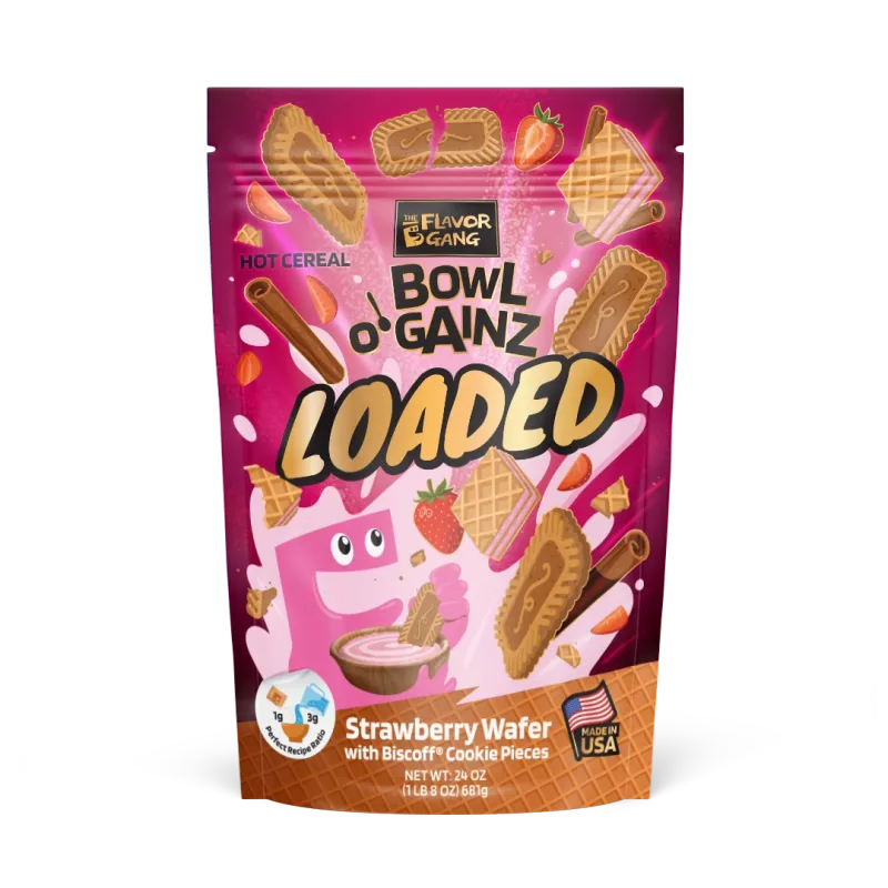 The Flavor Gang Hot Cereal Bowl O&#39; Gainz