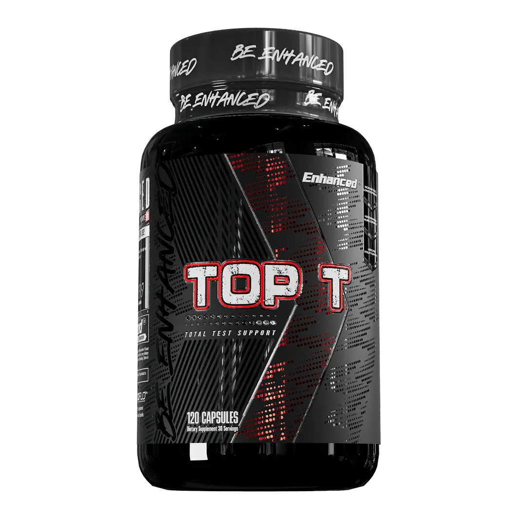 Enhanced Labs Top T, Size: 120 Capsules