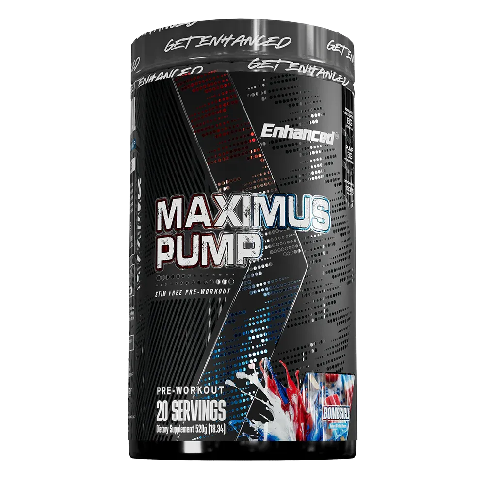 Enhanced Labs Maximus Pump, Flavor: Bombsicle, Size: 20 Servings