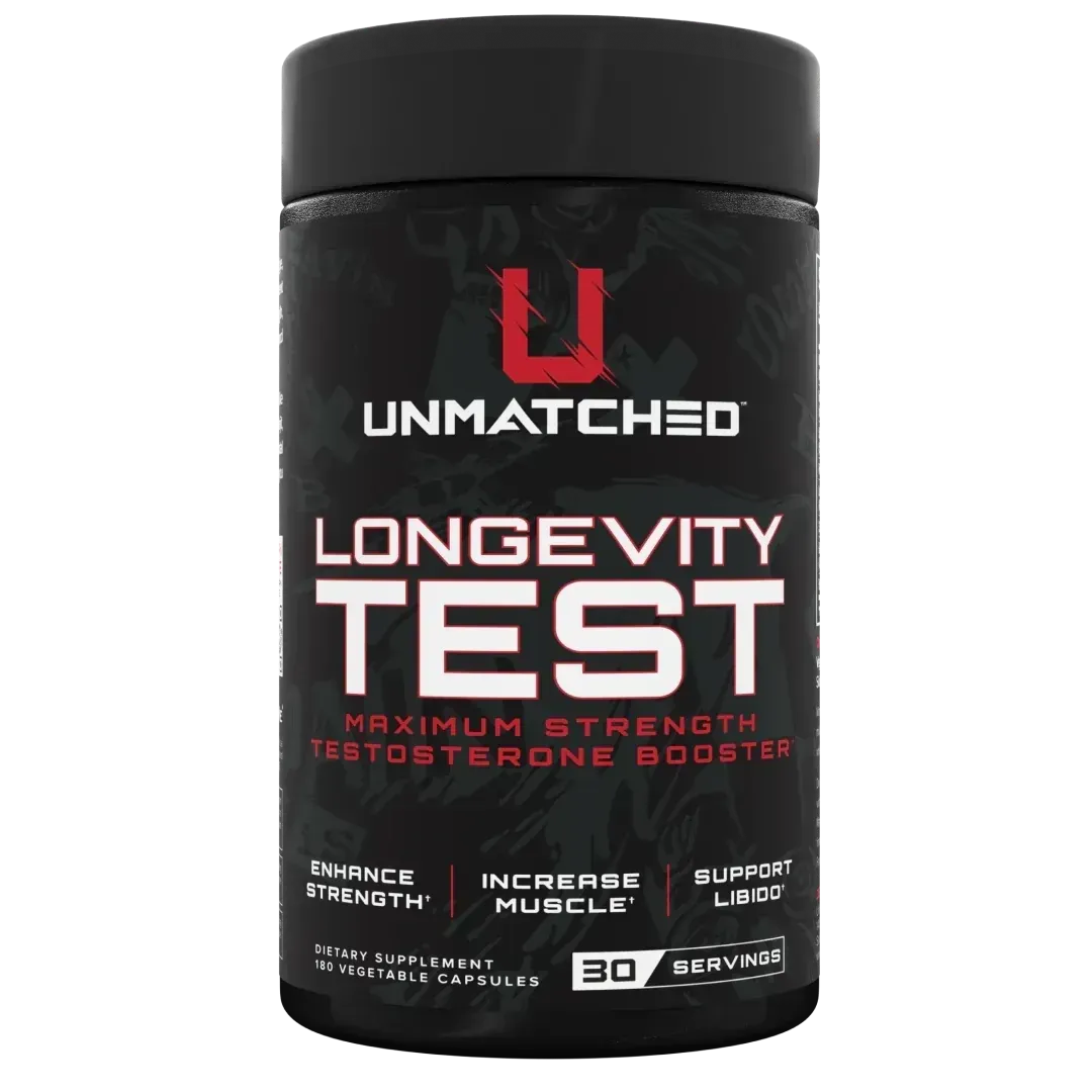 Unmatched Supps Longevity Test, Size: 180 Capsules