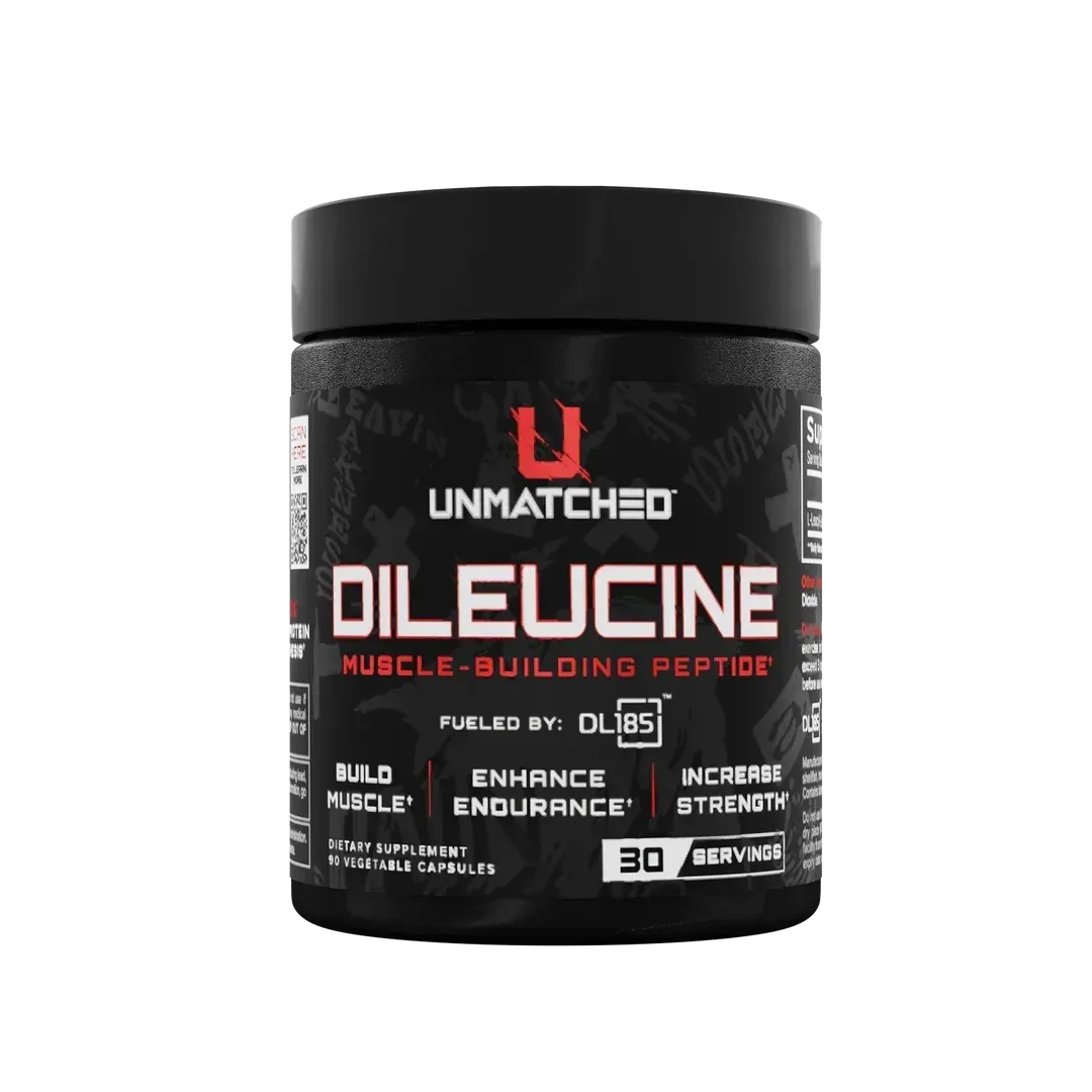 Unmatched Supps Dileucine Peptide, Size: 90 Capsules