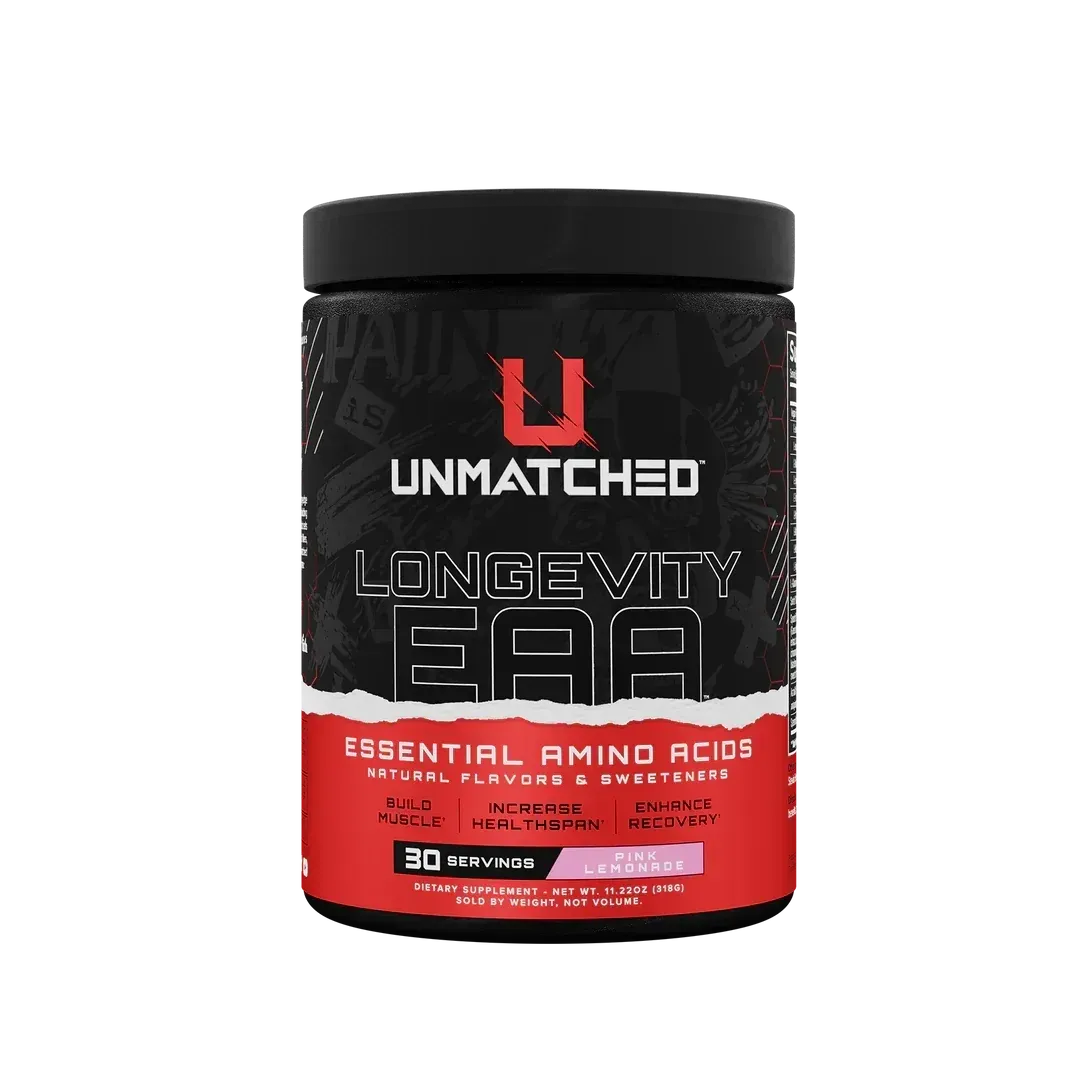 Unmatched Supps Longevity EAA, Flavor: Pink Lemonade, Size: 30 Servings