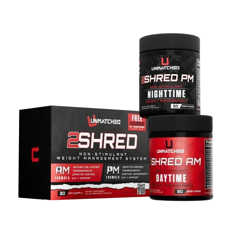 Unmatched Supps 2 Shred AM-PM Fat Loss Kit