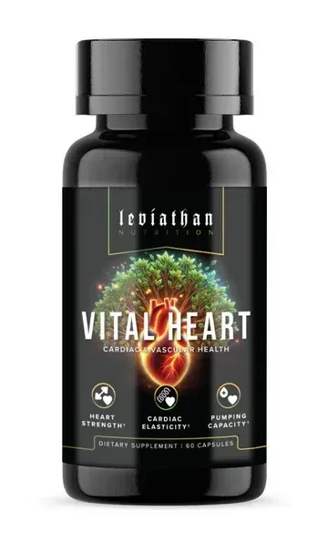 Leviathan Nutrition Vital Heart, Size: 120 Capsules