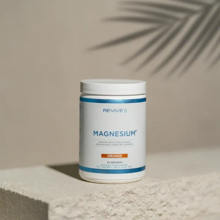 Revive Magnesium+ Powder, Flavor: Orange, Size: 30 Servings