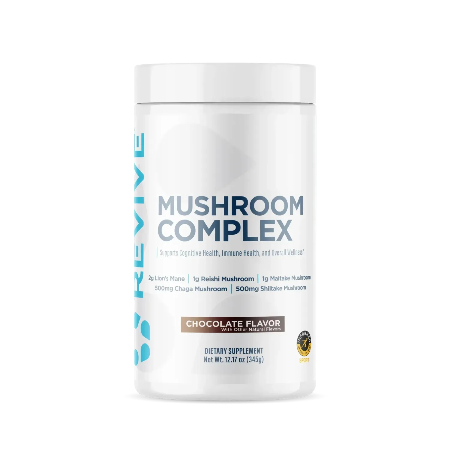 Revive Mushroom Complex, Flavor: Chocolate, Size: 30 Servings