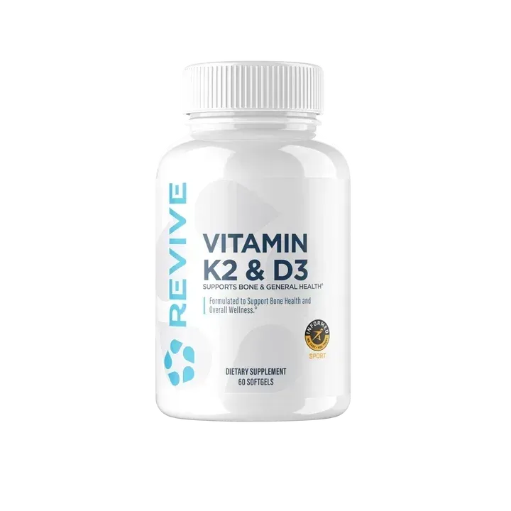Revive Vitamin D3 &amp; K2, Size: 60 Softgels