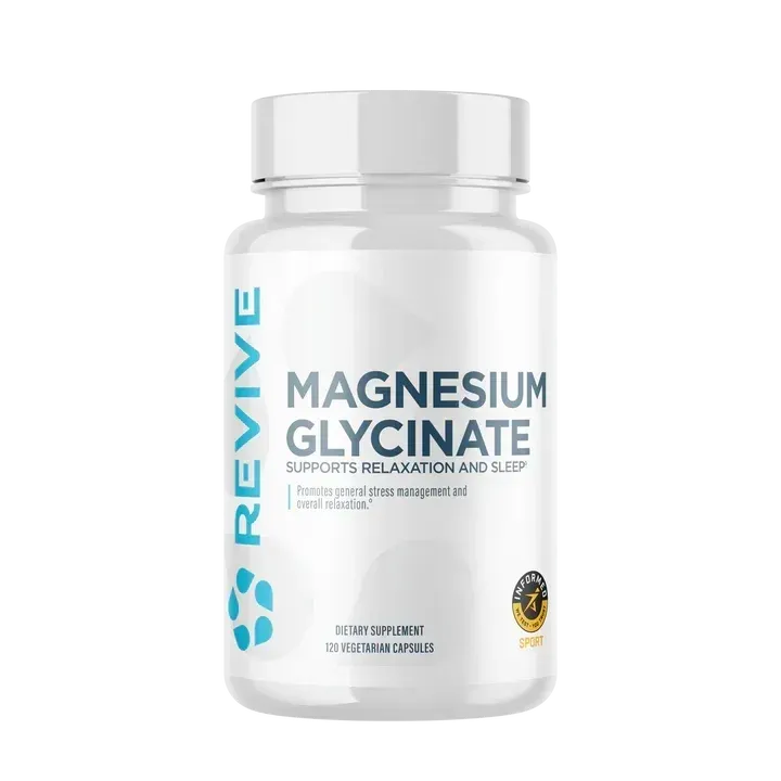 Revive Magnesium Glycinate, Size: 120 Capsules