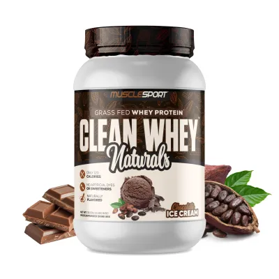 Musclesport Clean Whey Naturals Grass Fed Protein Musclesport Clean Whey Naturals Grass Fed Protein