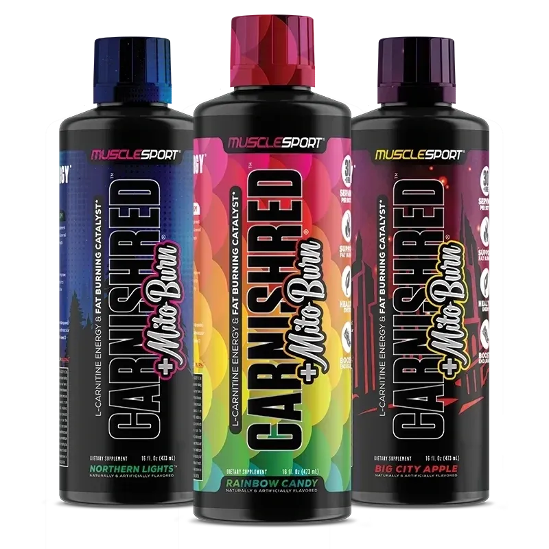 Musclesport CarniShred + Mitoburn Liquid
