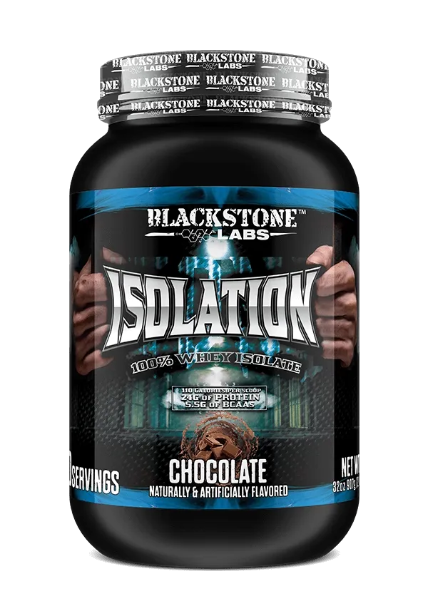 Blackstone Labs Isolation Whey Isolate Protein, Flavor: Chocolate, Size: 30 Servings