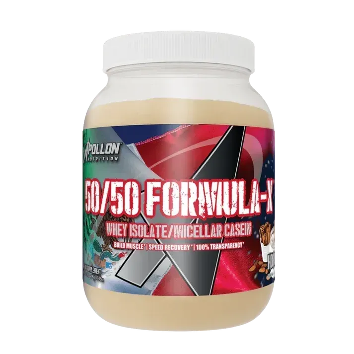 Apollon Nutrition 50/50 Formula X Protein 1 lb, Flavor: Horchata, Size: 1 lb (15 Servings)