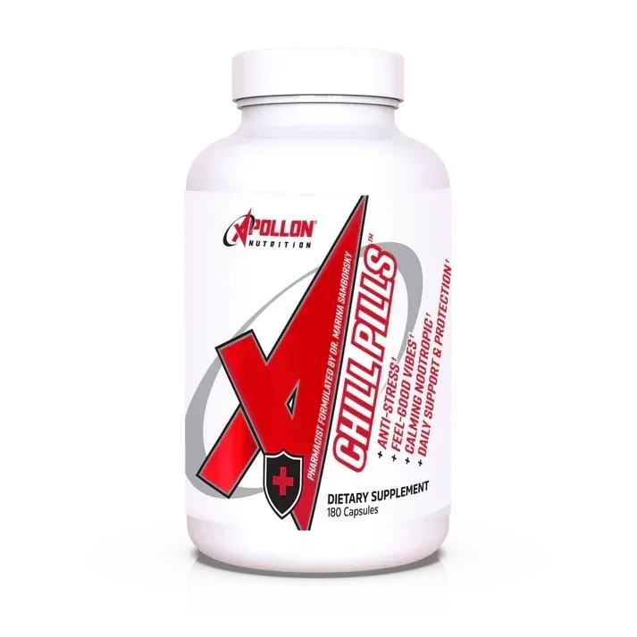 Apollon Nutrition Chill Pills V2, Size: 180 Capsules