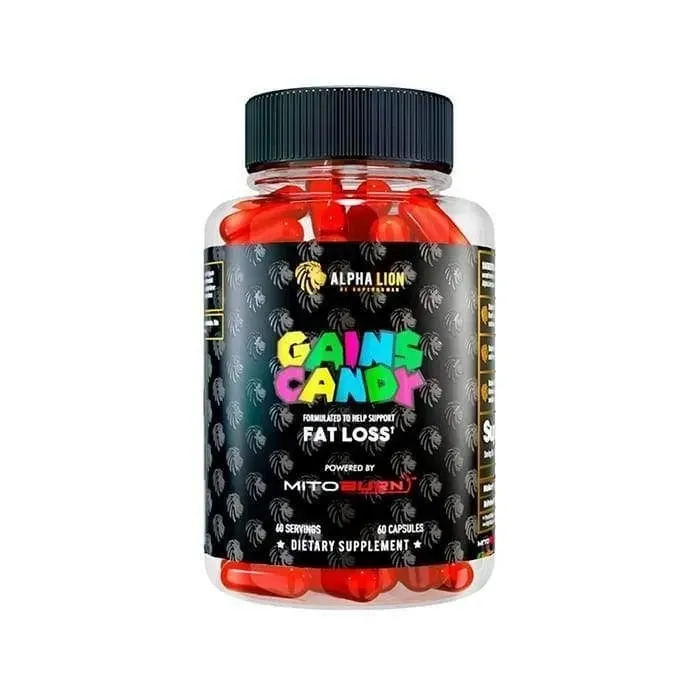 Alpha Lion Gains Candy MitoBurn, Size: 60 Capsules