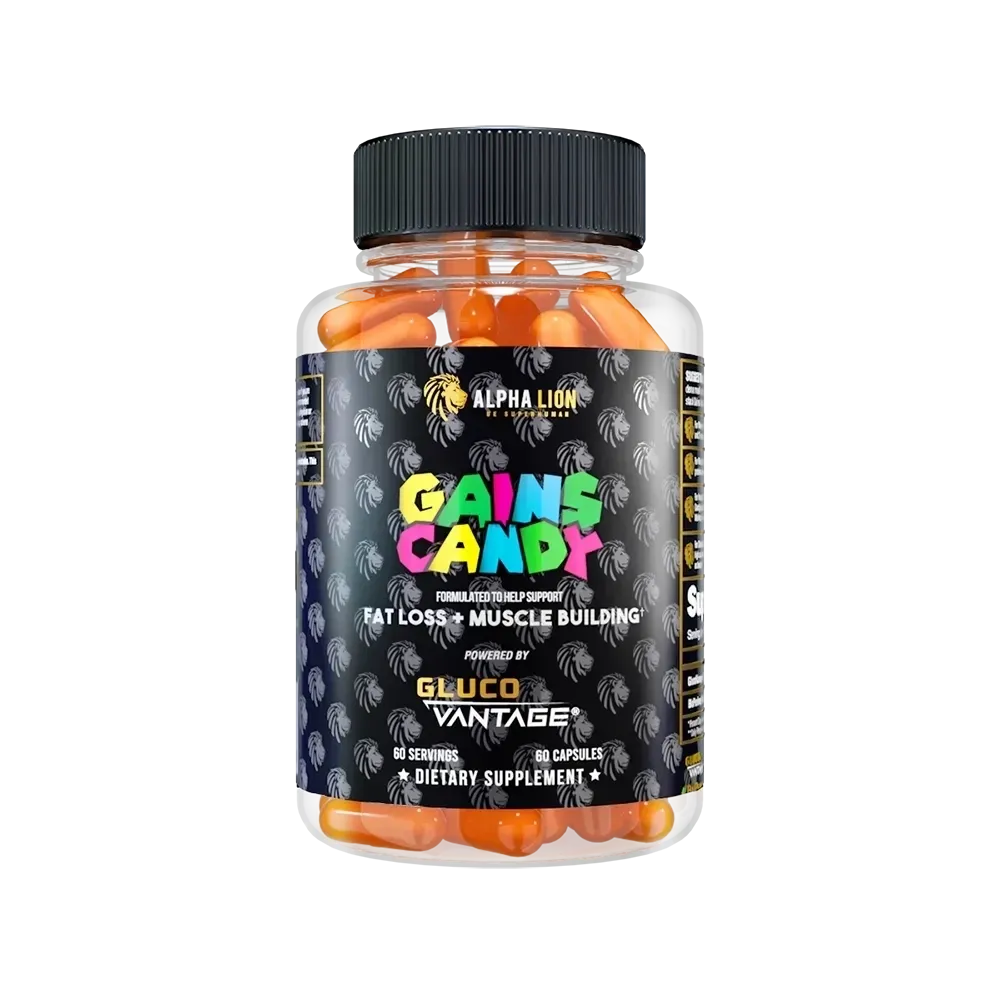 Alpha Lion Gains Candy GlucoVantage, Size: 60 Capsules