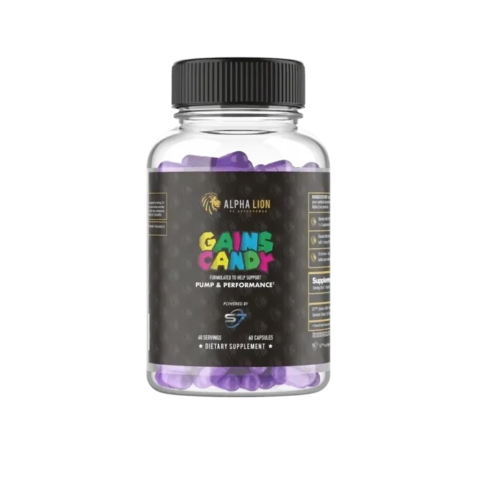Alpha Lion Gains Candy S7, Size: 60 Capsules