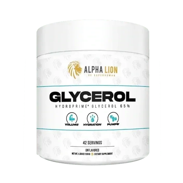 Alpha Lion Glycerol, Flavor: Unflavored, Size: 42 Servings