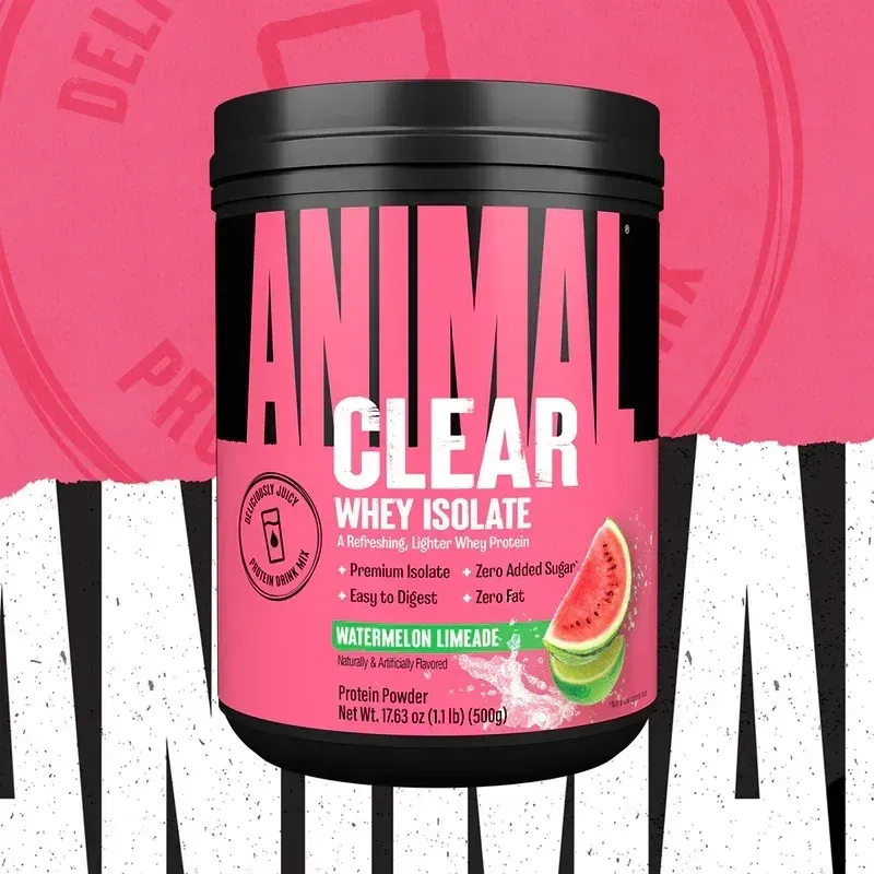 Universal Animal Clear Whey Isolate, Flavor: Watermelon Limeade, Size: 1.1 lb