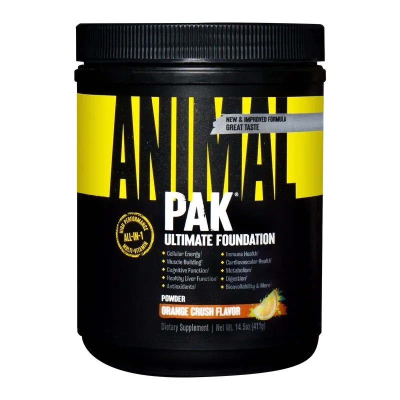 Universal Animal Pak Powder, Flavor: Orange Crushed, Size: 30 Servings