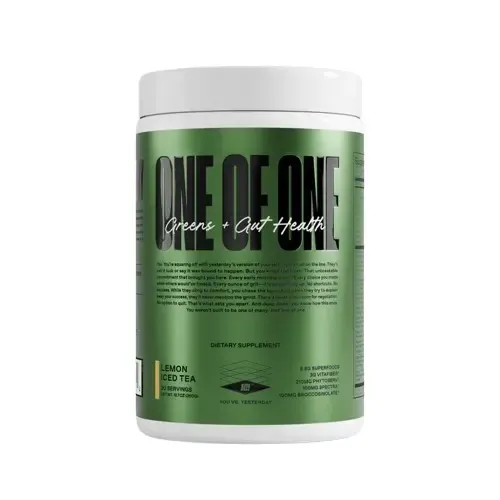 ONE of ONE Greens + Gut Health, Flavor: Lemon Iced Tea, Size: 30 Servings