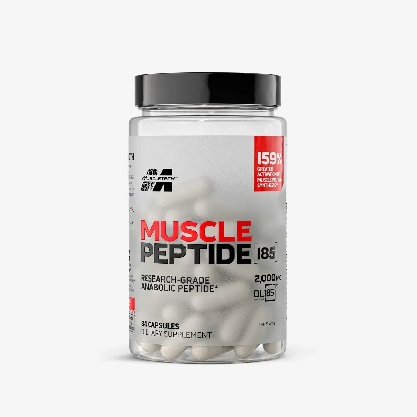 MuscleTech Muscle Peptide 185, Size: 84 Capsules