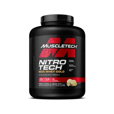 MuscleTech Nitro Tech 100% Whey Gold 5 lb MuscleTech Nitro Tech 100% Whey Gold 5 lb