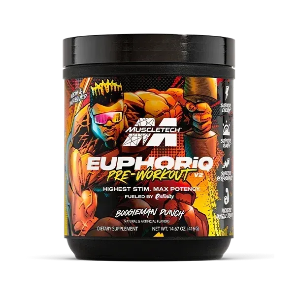 MuscleTech Euphoriq V2, Flavor: Boogieman Punch, Size: 20 Servings