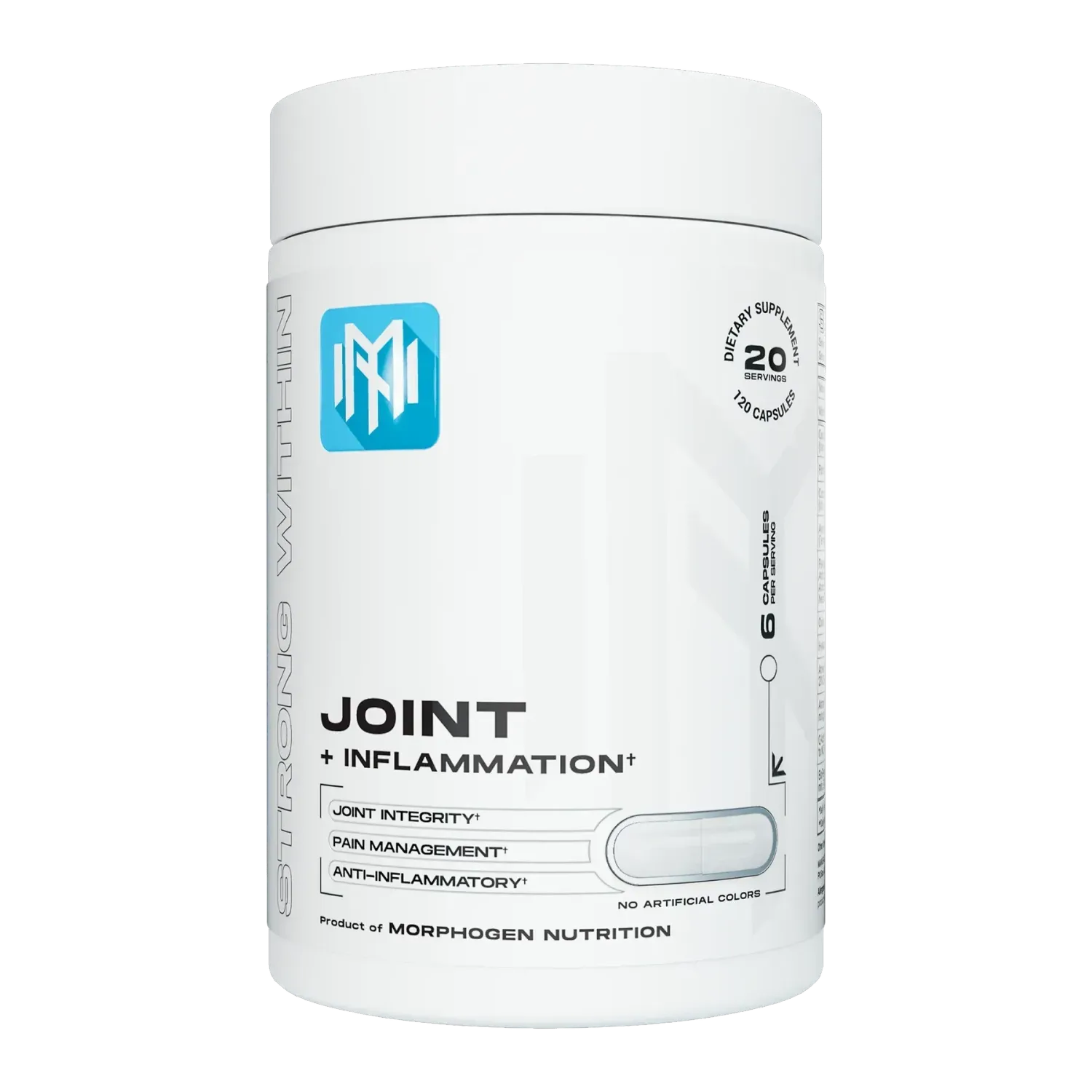Morphogen Nutrition Joint + Inflammation, Size: 120 Capsules