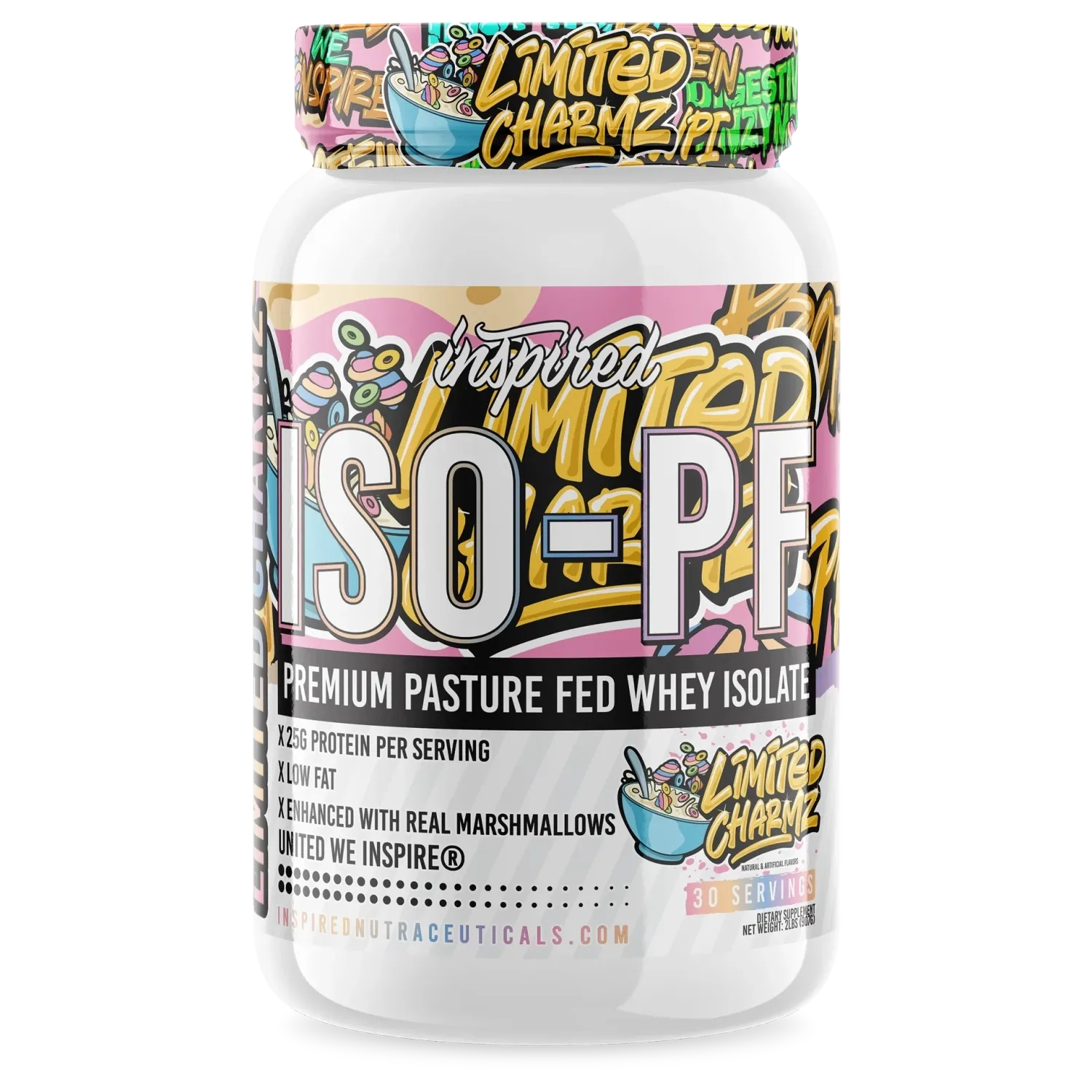 Inspired ISO-PF Pasture Fed Isolate, Flavor: Limited Charmz, Size: 2 lb