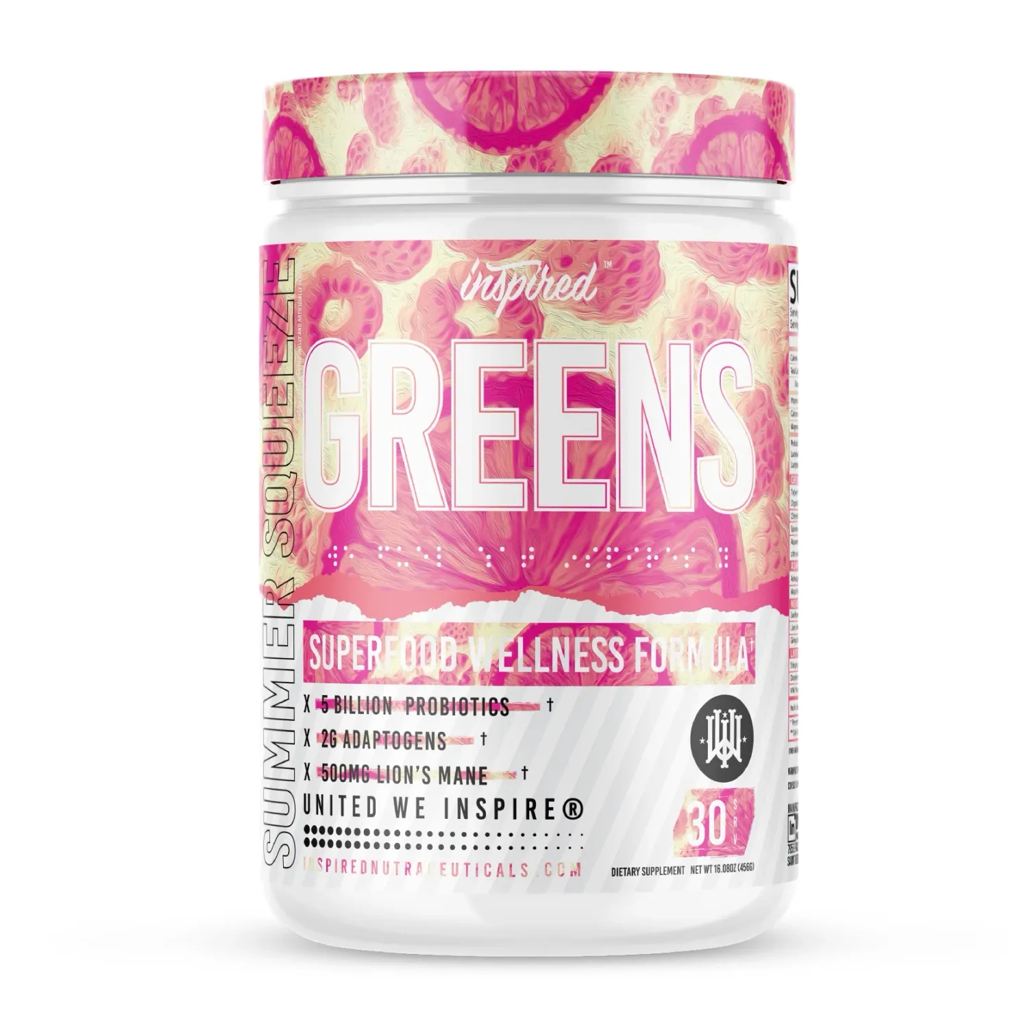 Inspired Greens Superfood Powder, Flavor: Summer Squeeze, Size: 30 Servings