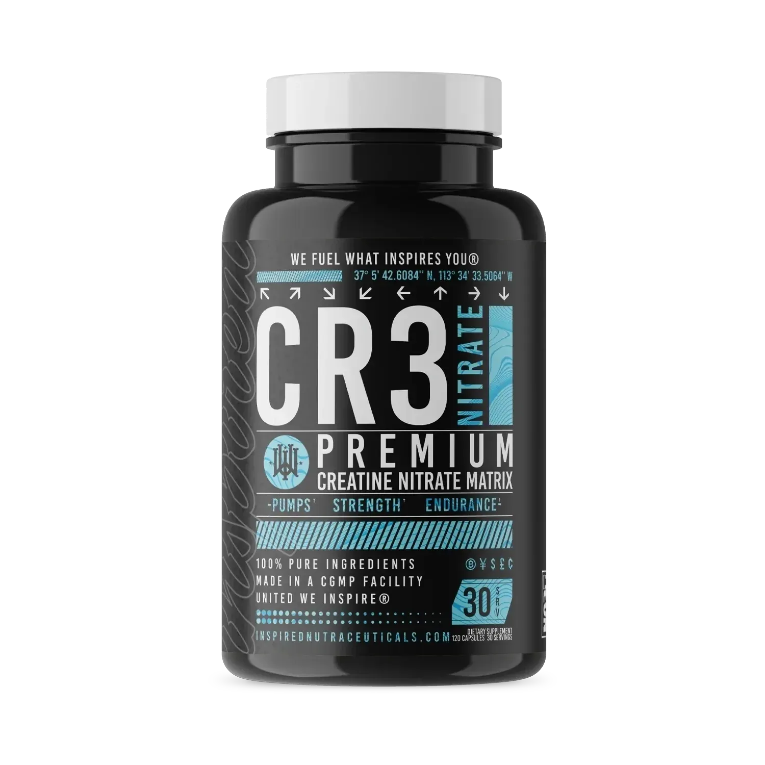 Inspired CR3 Nitrate, Size: 120 Capsules